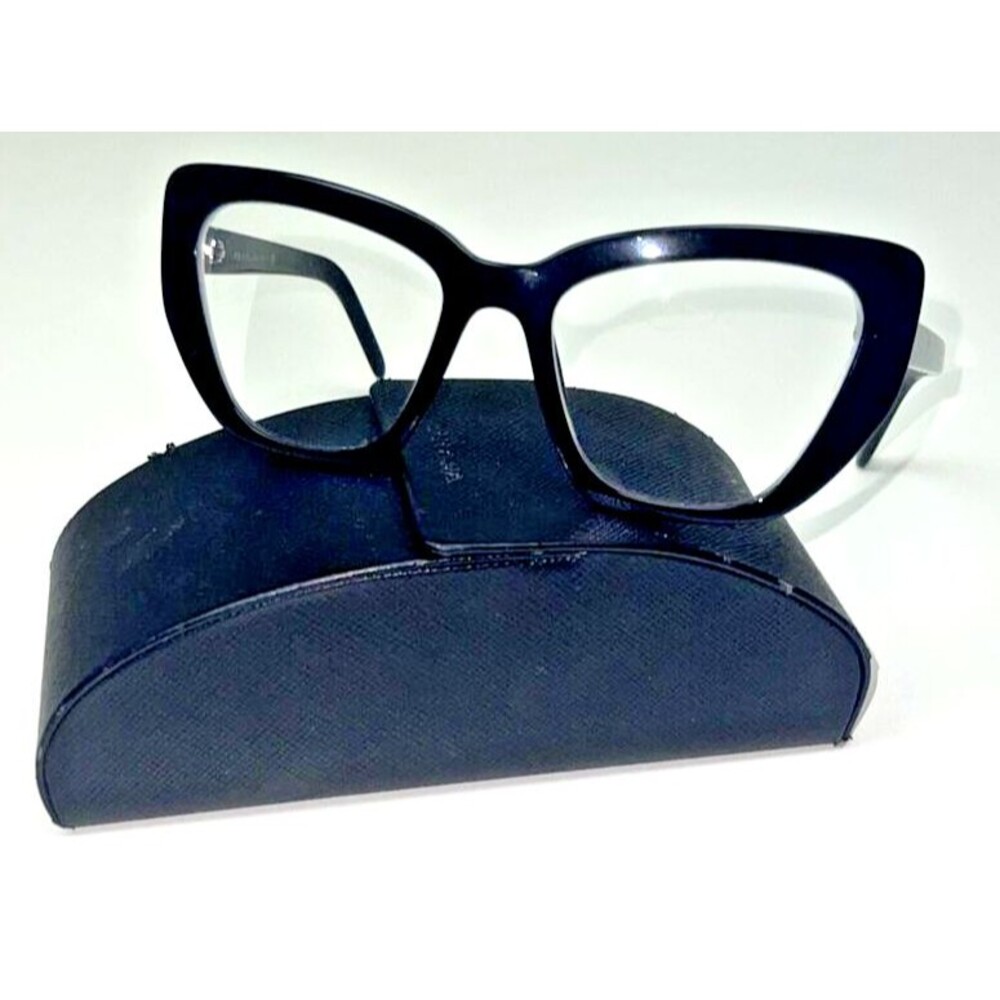 Prada Sunglasses Authentic Cat Eye Brown Rose SPR08V ROL-0A6 55-19-140